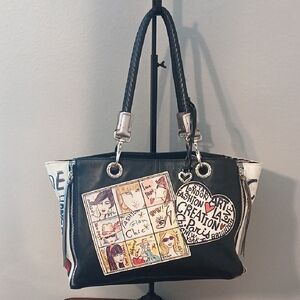 Brighton Tom Clancy Fashionista "Super Glam Chic" Leather Handbag